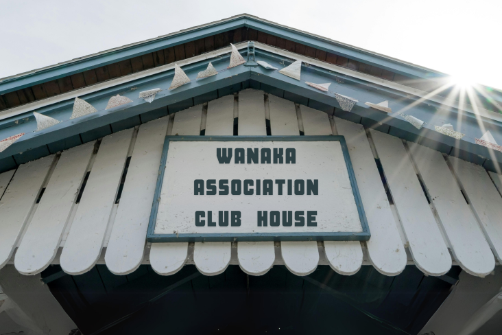 Wanaka Association Club House sign