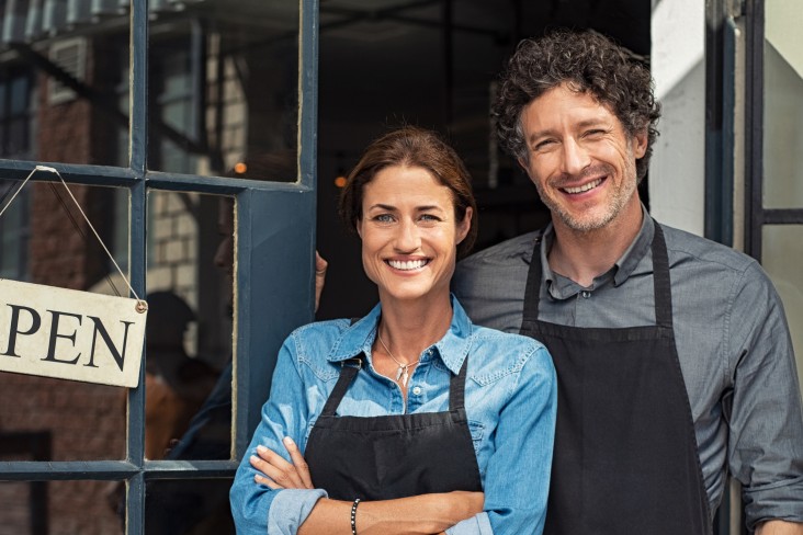 Cafe workers