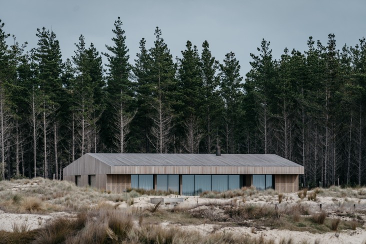 house in woods