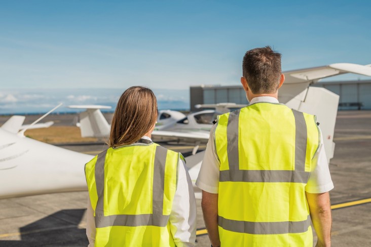 airport workers