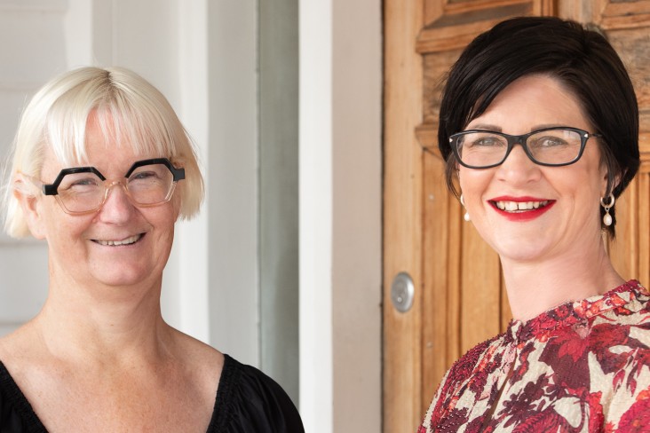 Janice Hughes and Steph Gifford